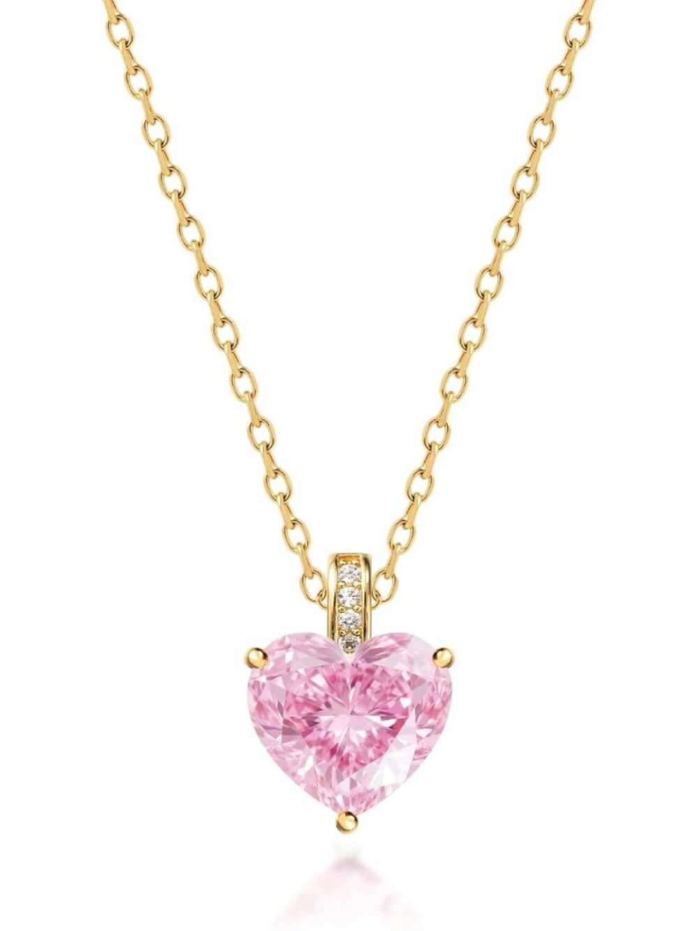Heart-Shaped Birthstone Necklace for Women - Perfect Birthday Gift & Love Token